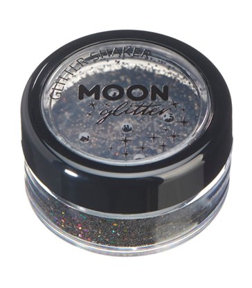 Moon Glitter Holographic Glitter Shakers, Red