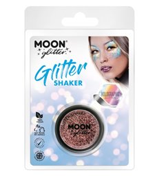 Moon Glitter Hologrpahic Glitter Shakers, Rose Gol