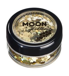 Moon Glitter Holographic Chunky Glitter, Gold