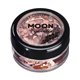 Moon Glitter Holographic Chunky Glitter, Rose Gold