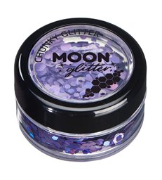 Moon Glitter Holographic Chunky Glitter, Purple