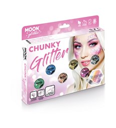 Moon Glitter Holographic Chunky Glitter, Assorted