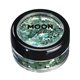 Moon Glitter Holographic Glitter Shapes, Green