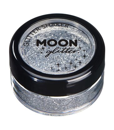 Moon Glitter Classic Fine Glitter Shakers, Silver