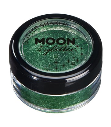 Moon Glitter Classic Fine Glitter Shakers, Green