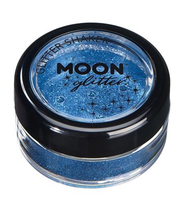 Moon Glitter Classic Fine Glitter Shakers, Blue