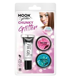 Moon Glitter Iridescent Chunky Glitter,