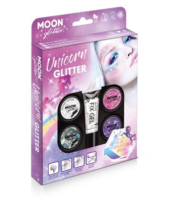 Moon Glitter Unicorn Glitter Kit, Assorted