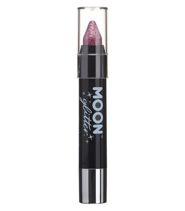 Moon Glitter Hologrpahic Body Crayons, Pink