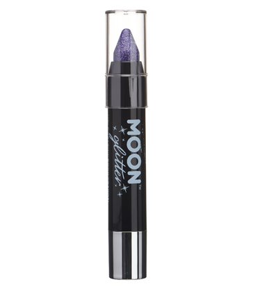 Moon Glitter Hologrpahic Body Crayons, Purple