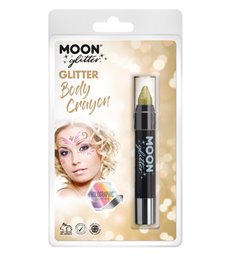 Moon Glitter Holographic Body Crayons, Gold