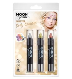 Moon Glitter Hologrpahic Body Crayons,