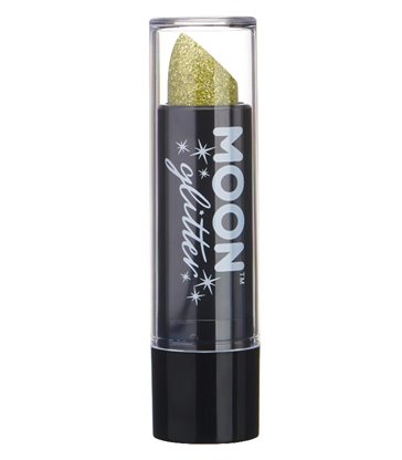 Moon Glitter Holographic Glitter Lipstick, Gold