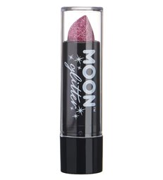 Moon Glitter Holographic Glitter Lipstick, Pink