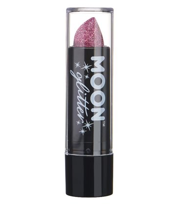 Moon Glitter Holographic Glitter Lipstick, Pink