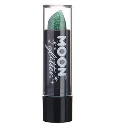 Moon Glitter Holographic Glitter Lipstick, Green