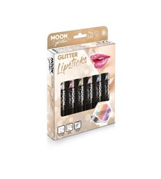 Moon Glitter Hologrpahic Glitter Lipstick, Assorte