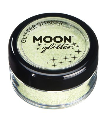 Moon Glitter Pastel Glitter Shakers, Mint