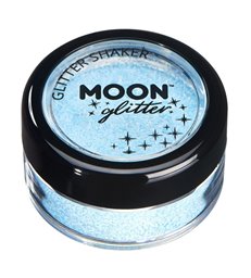 Moon Glitter Pastel Glitter Shakers, Baby Blue