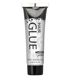 Moon Glitter Hair Glue, Clear