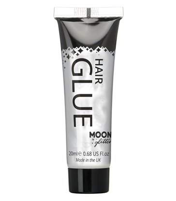 Moon Glitter Hair Glue, Clear