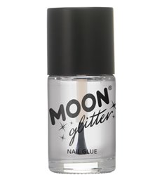 Moon Glitter Nail Glue, Clear