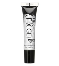 Moon Glitter Peel-Off Glitter Fix Gel, Clear