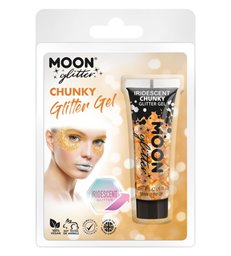 Moon Glitter Iridescent Chunky Glitter Gel, Oran