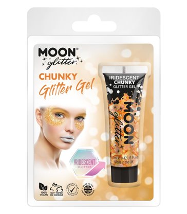 Moon Glitter Iridescent Chunky Glitter Gel, Oran