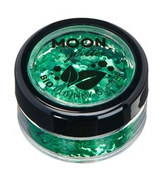 Moon Glitter Bio Chunky Glitter, Green