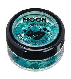 Moon Glitter Bio Chunky Glitter, Turquoise