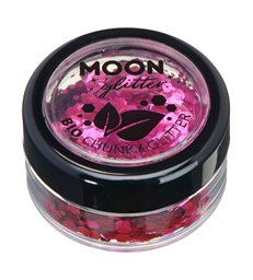 Moon Glitter Bio Chunky Glitter, Pink