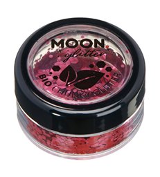 Moon Glitter Bio Chunky Glitter, Rose