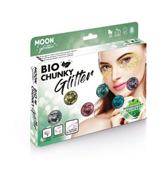 Moon Glitter Bio Chunky Glitter, Assorted