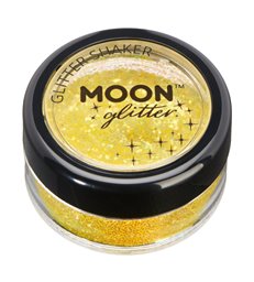 Moon Glitter Iridescent Glitter Shakers, Yellow