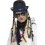 Chameleon Bowler Hat, Black