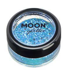 Moon Glitter Iridescent Glitter Shakers, Blue