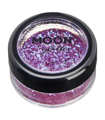 Moon Glitter Iridescent Glitter Shakers, Purple