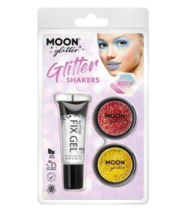 Moon Glitter Iridescent Glitter Shakers,