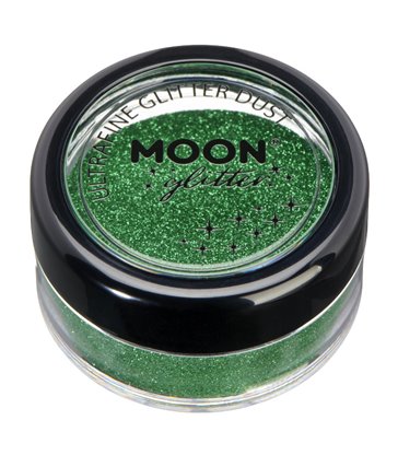 Moon Glitter Classic Ultrafine Glitter Dust, Green