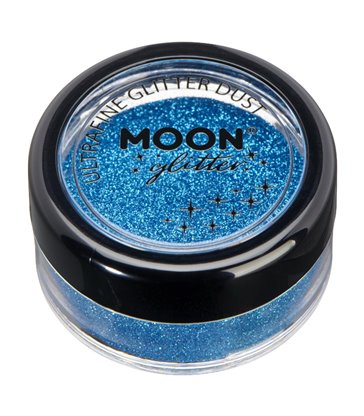 Moon Glitter Classic Ultrafine Glitter Dust, Blue