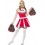Cheerleader Costume, Red