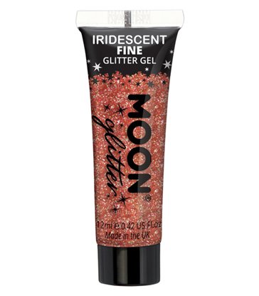 Moon Glitter Iridescent Glitter Gel, Cherry