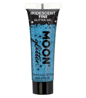 Moon Glitter Iridescent Glitter Gel, Blue