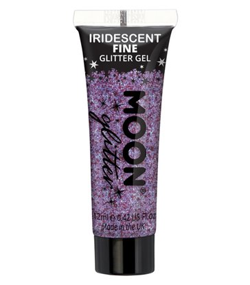 Moon Glitter Iridescent Glitter Gel, Purple