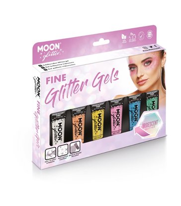 Moon Glitter Iridescent Glitter Gel, Assorted