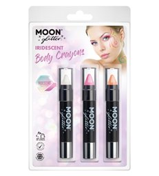 Moon Glitter Iridescent Body Crayons,