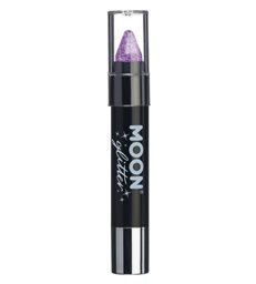 Moon Glitter Iridescent Body Crayons, Purple