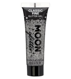 Moon Glitter Classic Fine Glitter Gel, Silver