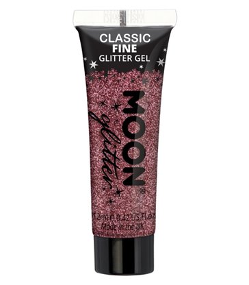 Moon Glitter Classic Fine Glitter Gel, Pink